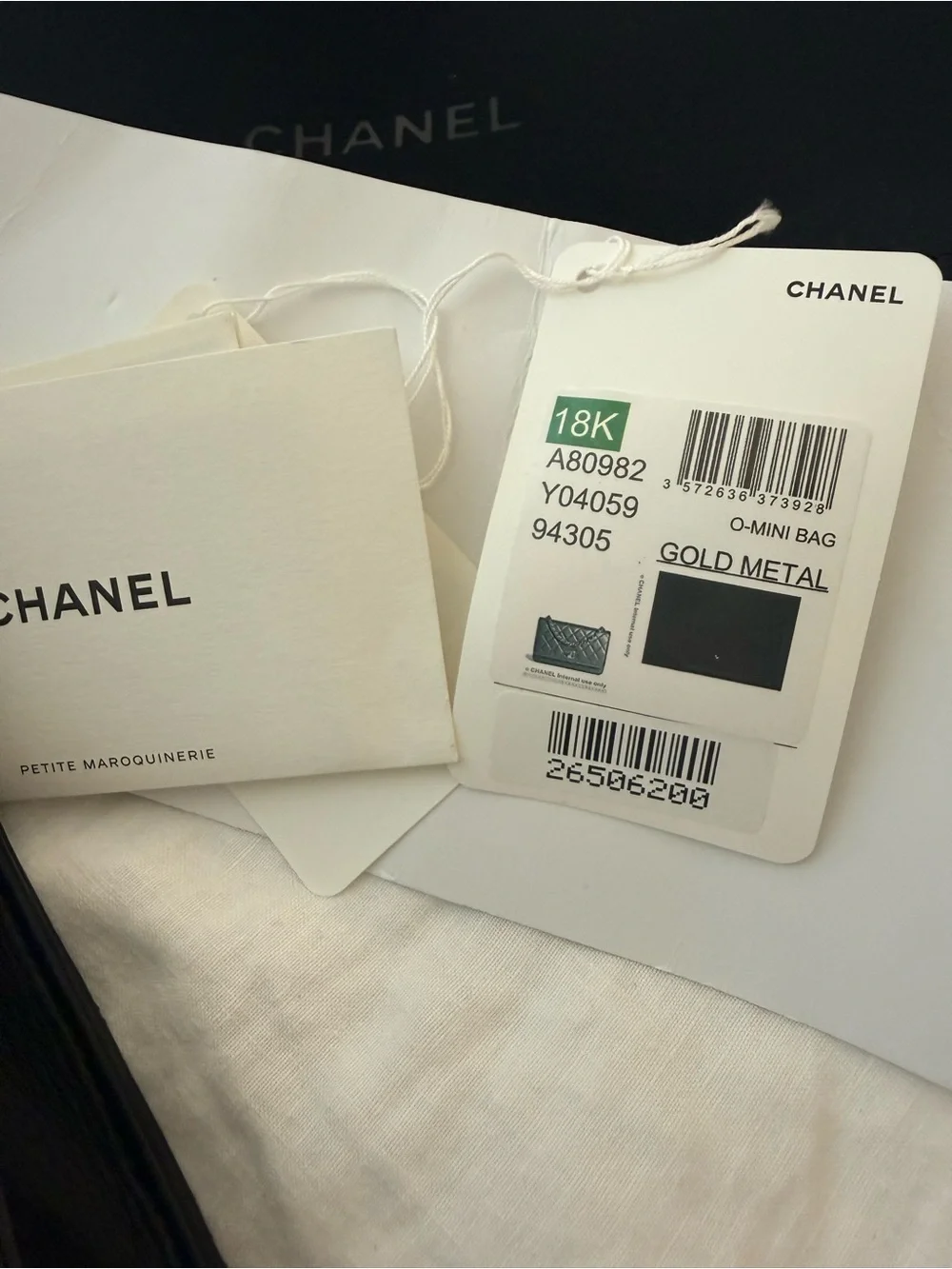 Chanel Lambskin Quilted Trendy CC Wallet On Chain WOC Black - Picture 5 of 16